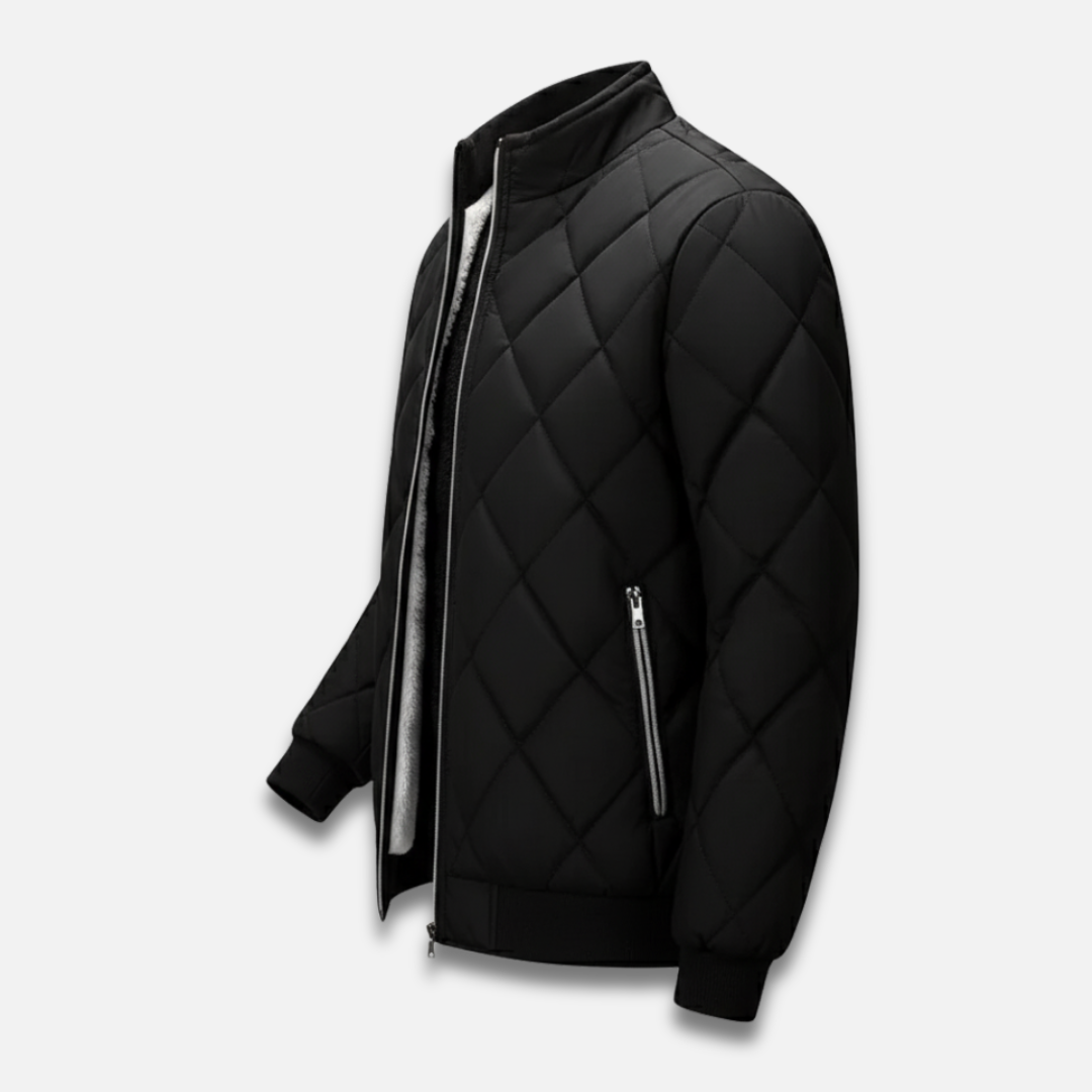 Men’s Quilted Zip-Up Jacket Laurel & Legacy