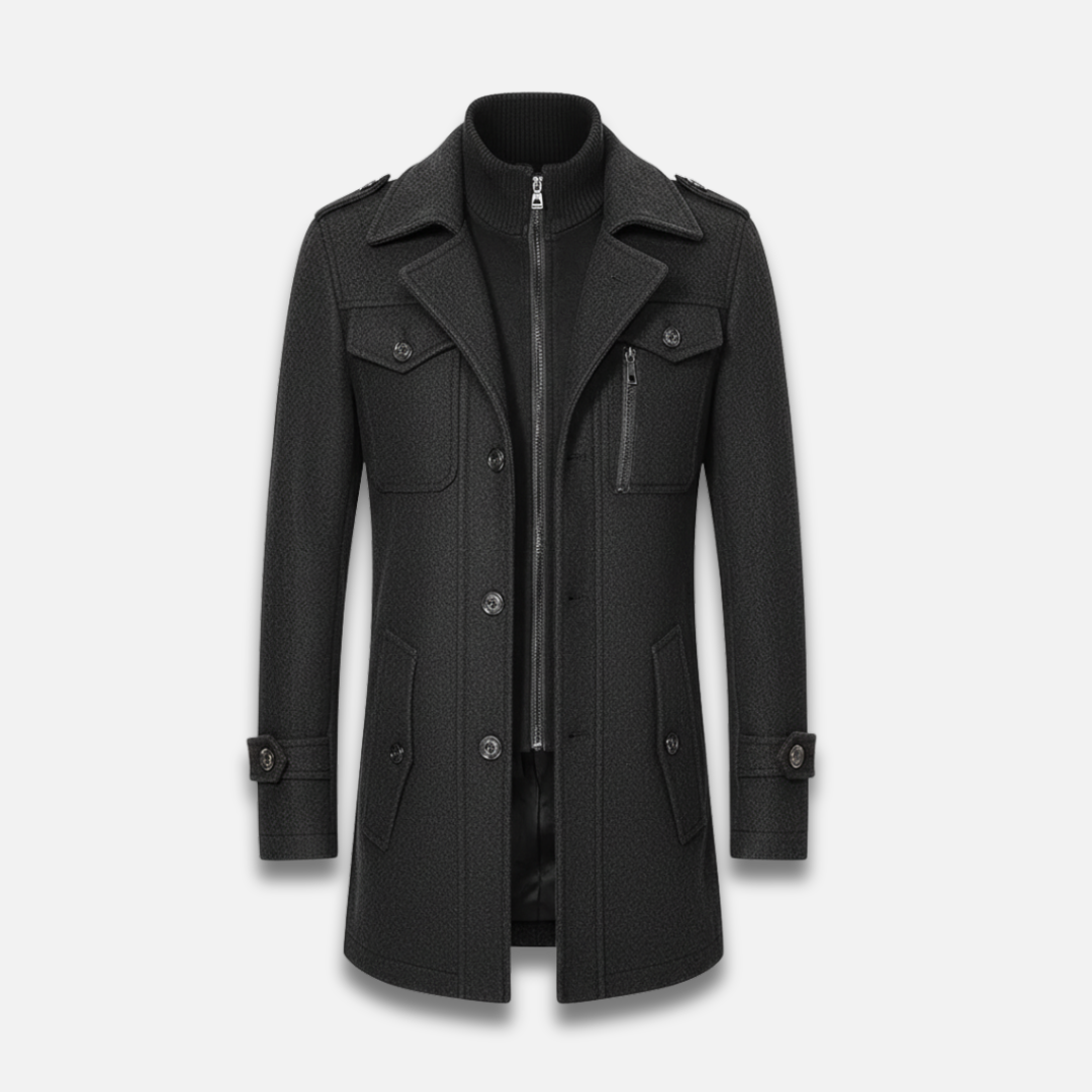 Men’s Wool Overcoat Laurel & Legacy