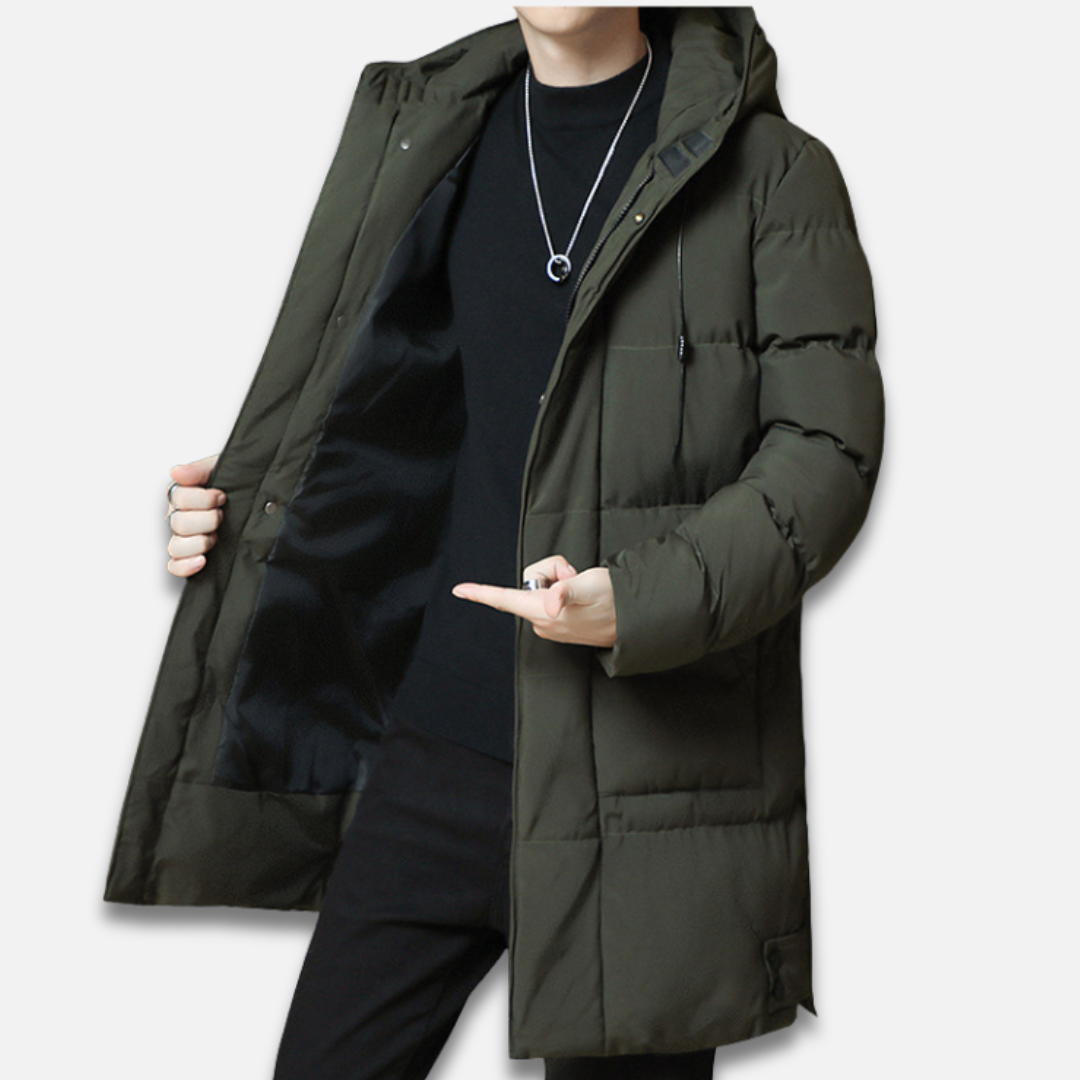 Men’s Hooded Puffer Jacket Laurel & Legacy