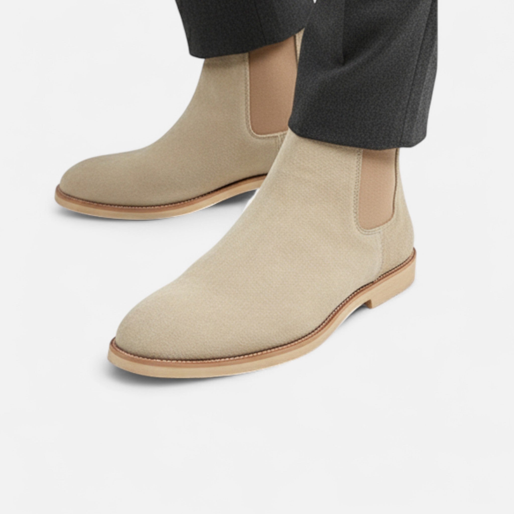 Laurel Legacy | Men’s Suede Chelsea Boots Laurel & Legacy