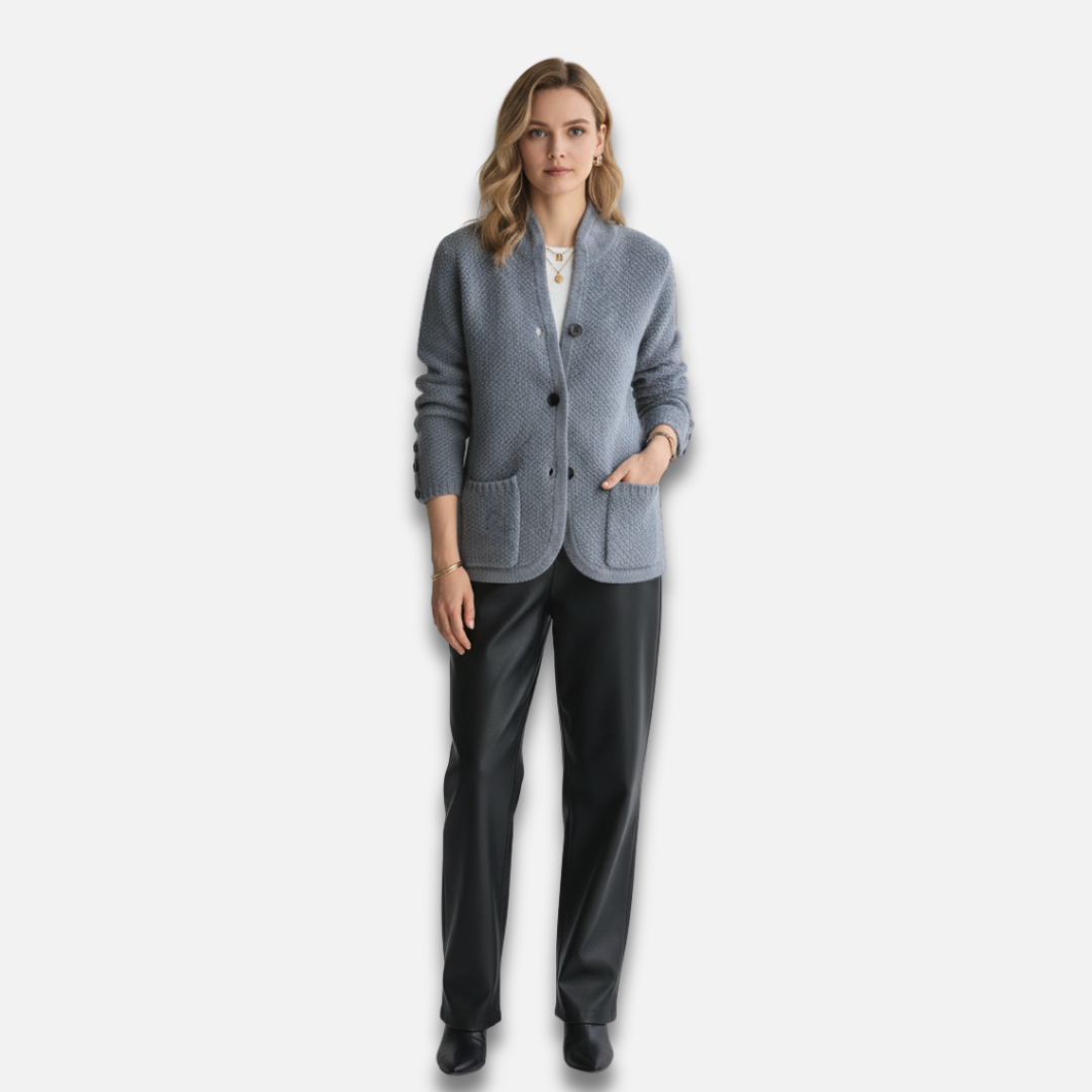 Women’s Cashmere Wool Button Cardigan Laurel & Legacy