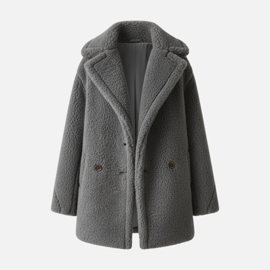 Women’s Lapel Modern Teddy Coat Laurel & Legacy