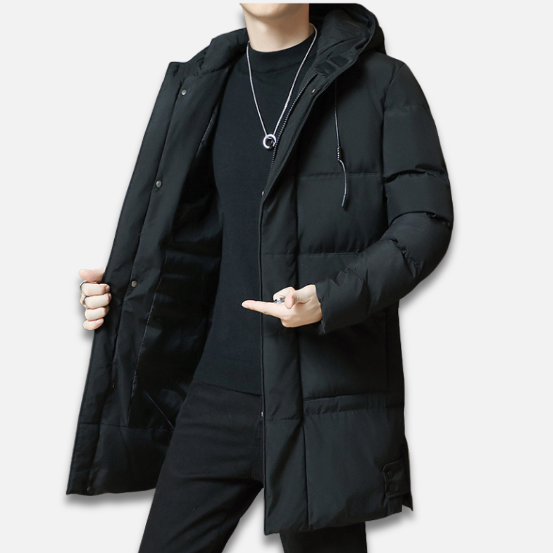 Men’s Hooded Puffer Jacket Laurel & Legacy