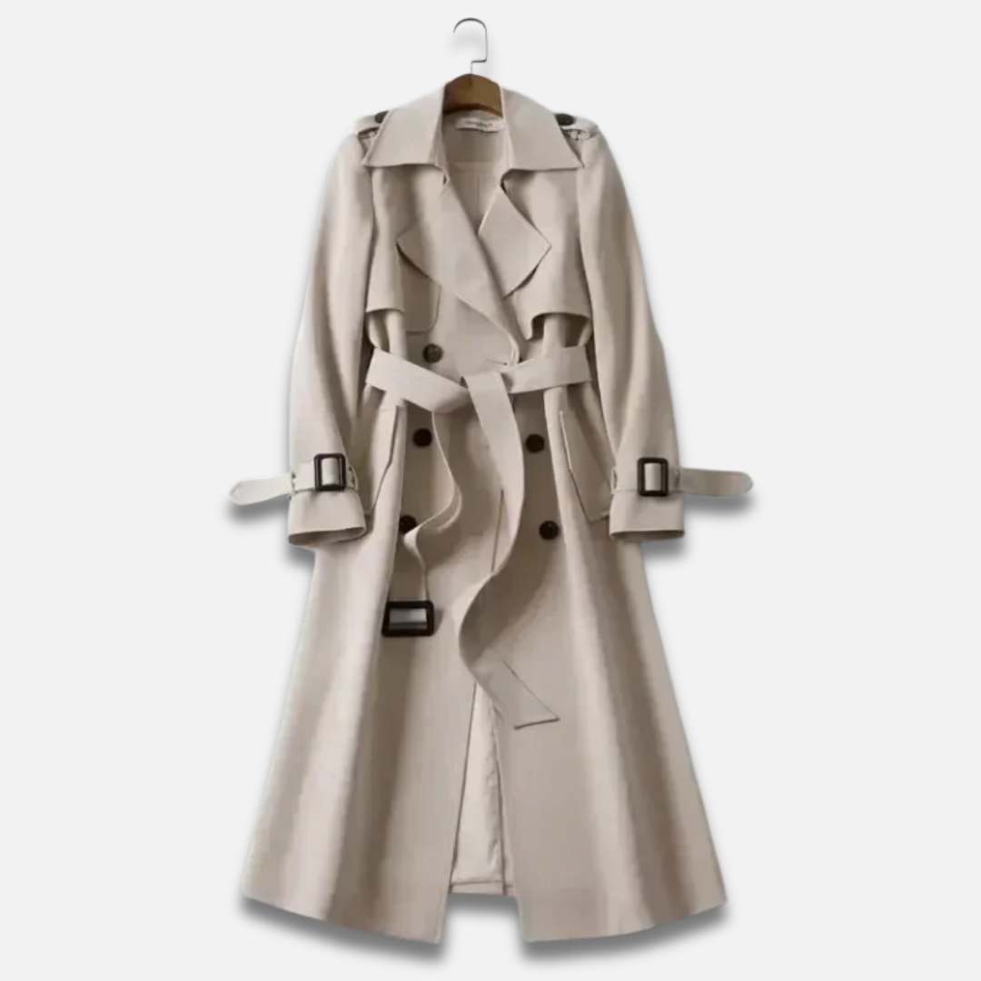 Women’s Long Belted Trench Coat Laurel & Legacy