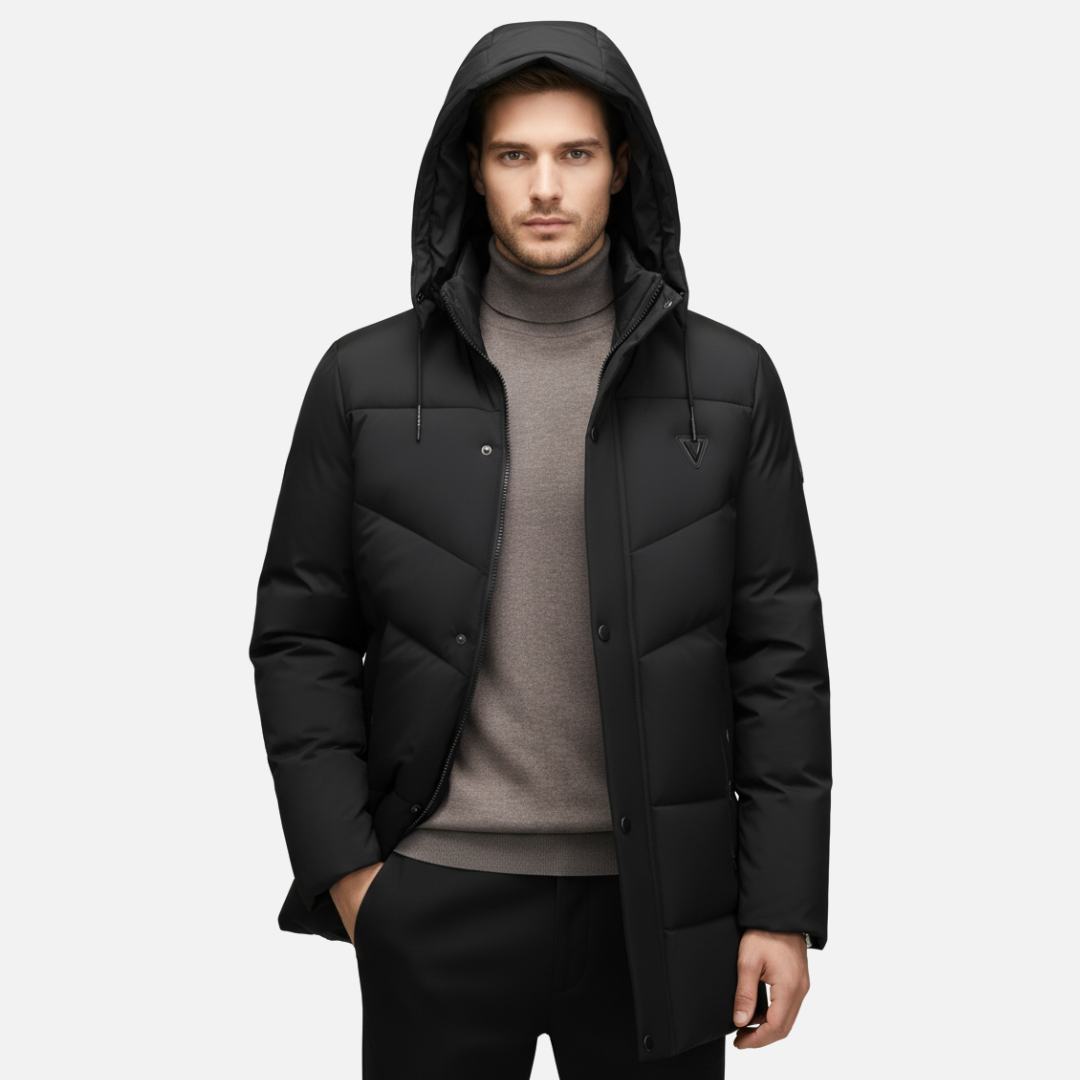 Men’s Hooded Padded Jacket Laurel & Legacy