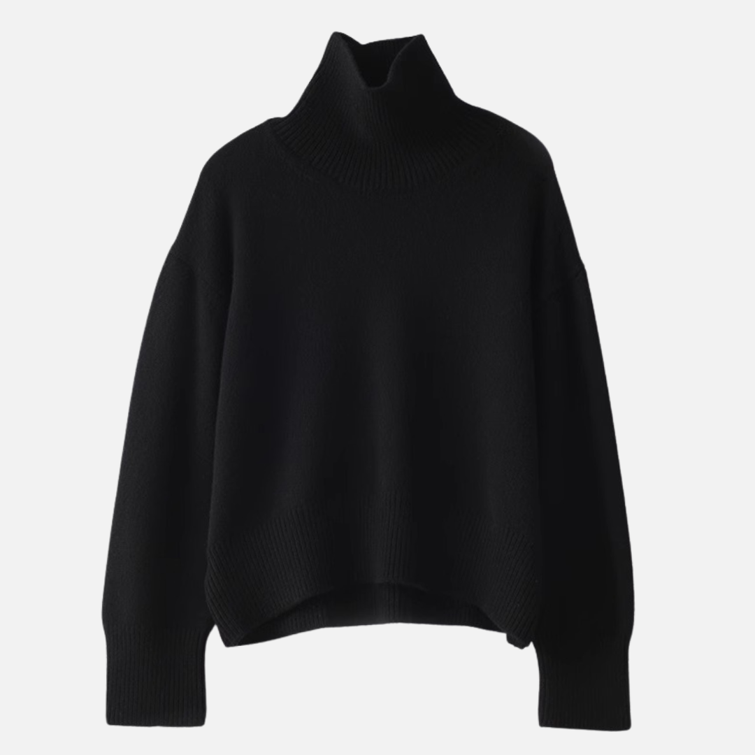 Women’s Pure Cashmere Turtleneck Sweater Laurel & Legacy