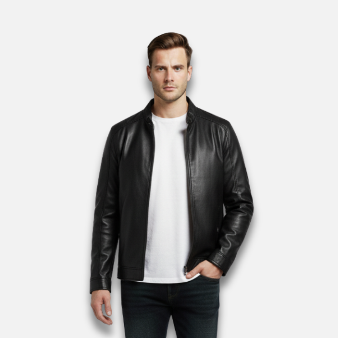 Men’s Leather Jacket Laurel & Legacy