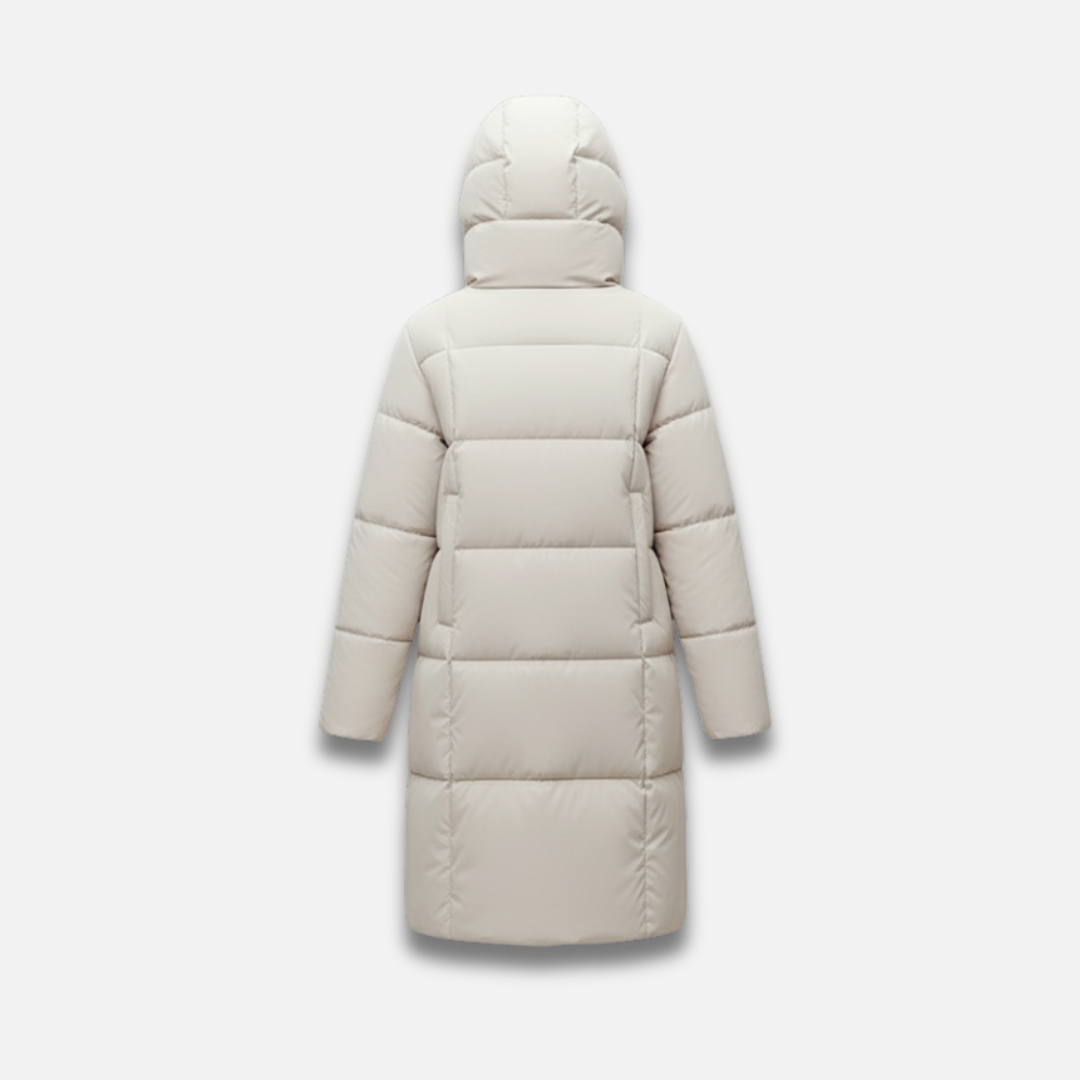 Women’s Long Down Coat Cotton-Padded Jacket Laurel & Legacy