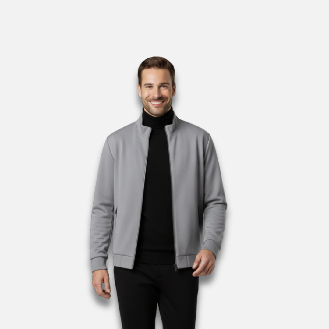 Men’s Premium Stand Collar Jacket Laurel & Legacy