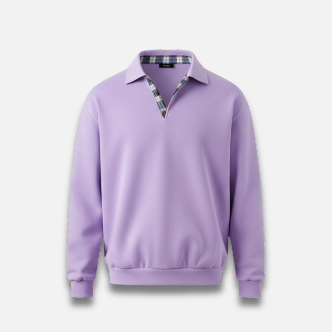 Men’s Long Sleeve Polo Shirt Laurel & Legacy