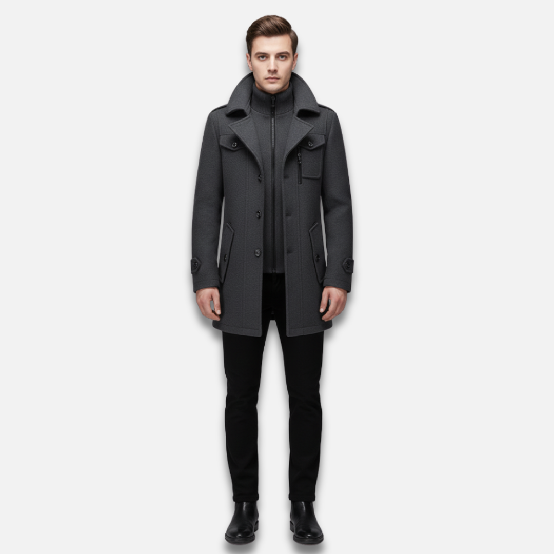 Men’s Wool Overcoat Laurel & Legacy