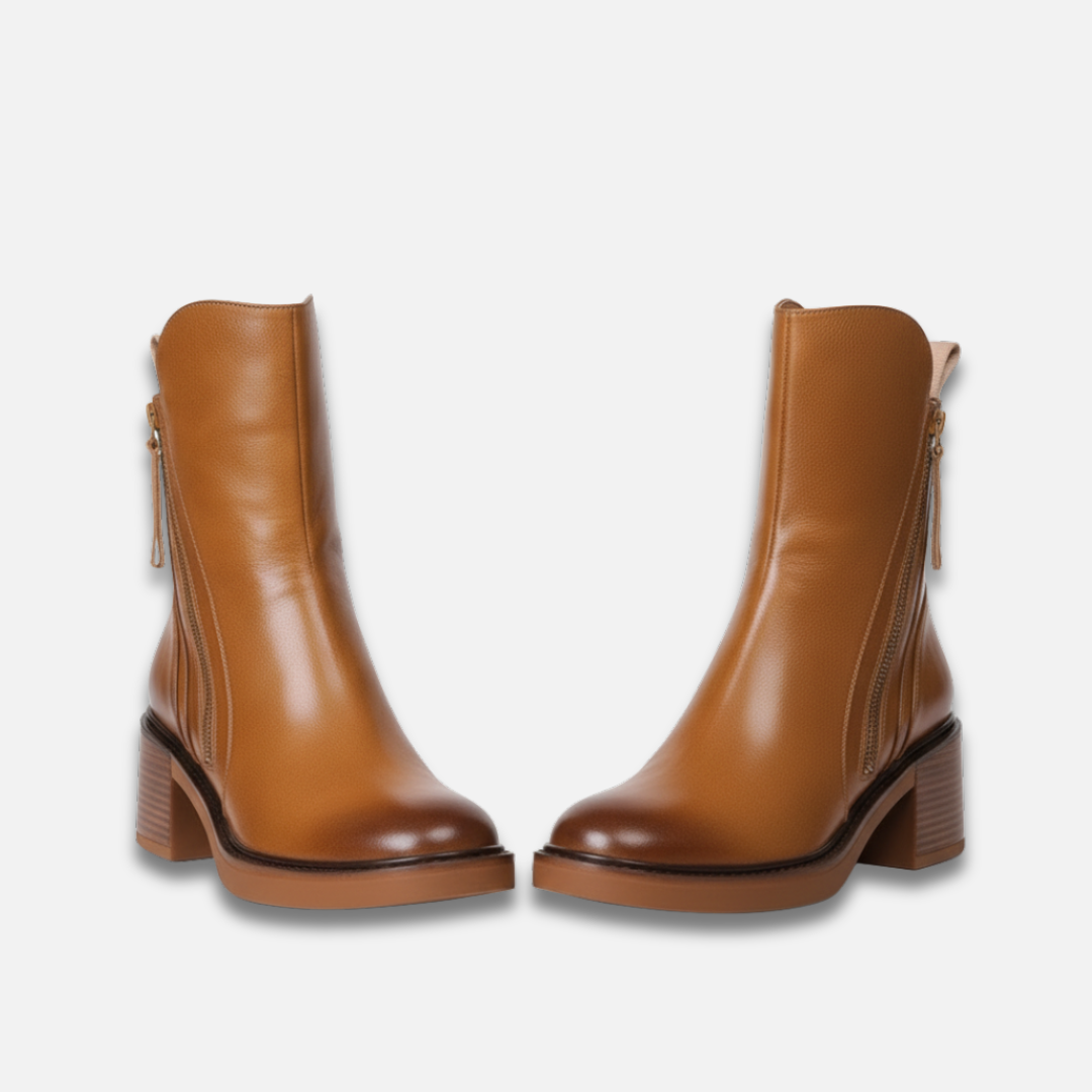Women’s Retro Mid-Tube Ankle Boots Laurel & Legacy
