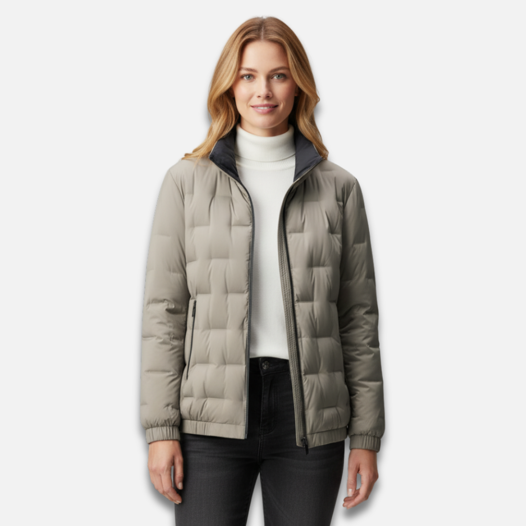 Unisex Slim Solid Down Jacket Laurel & Legacy