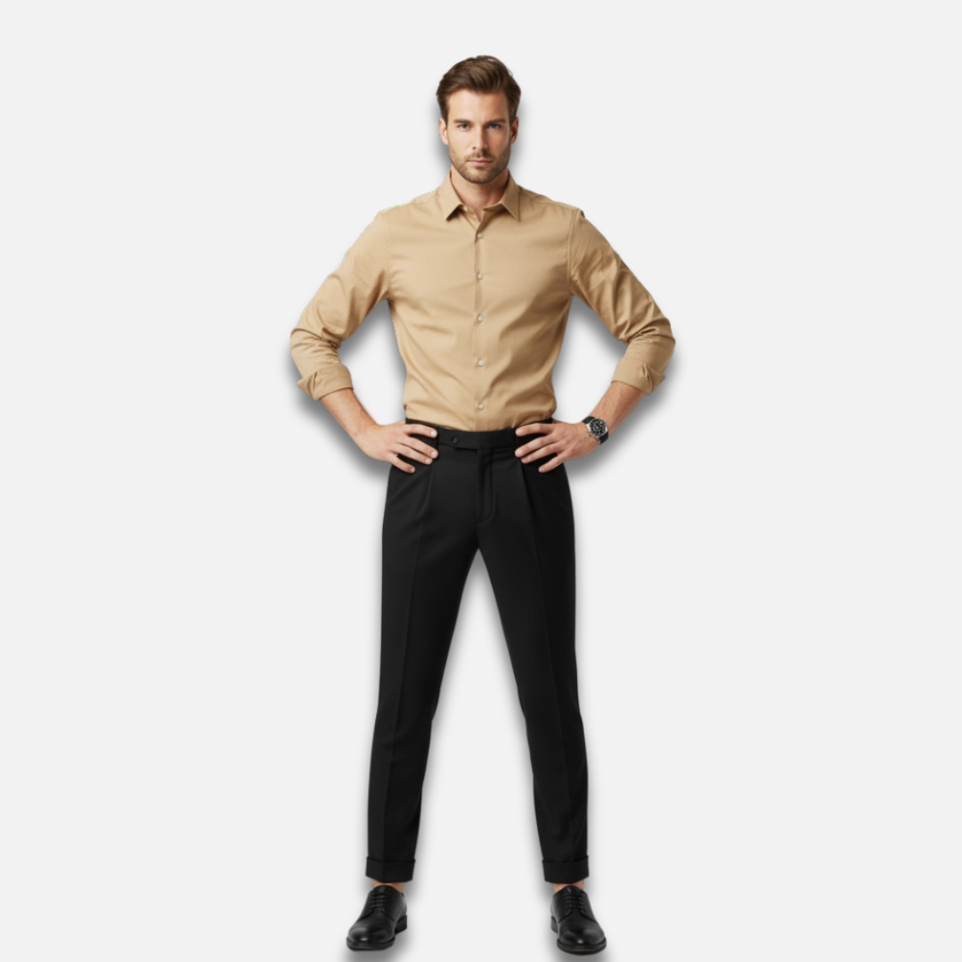 Men’s Slim Tailored Trousers Laurel & Legacy