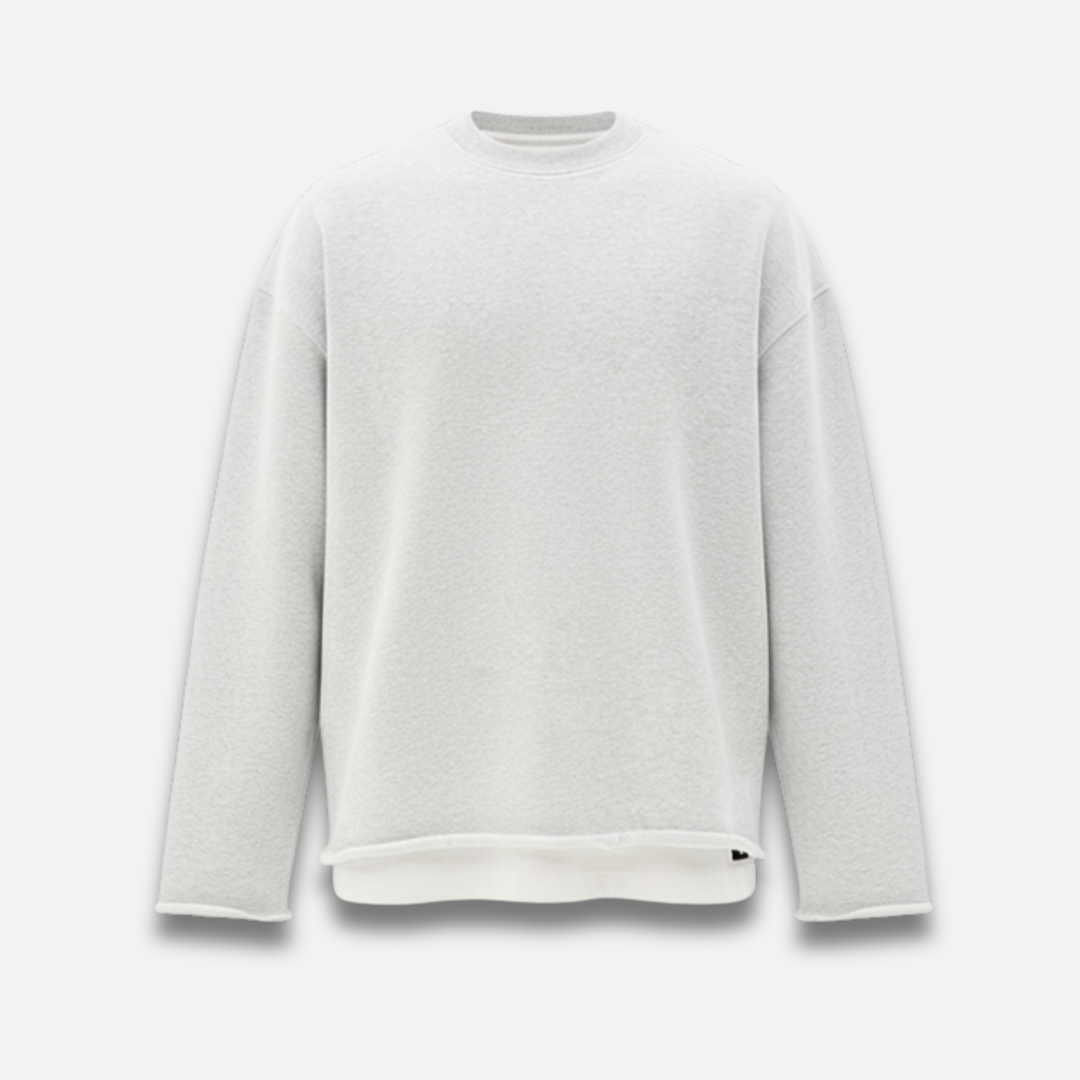 Men’s Contrast Panel Crewneck Sweater Laurel & Legacy