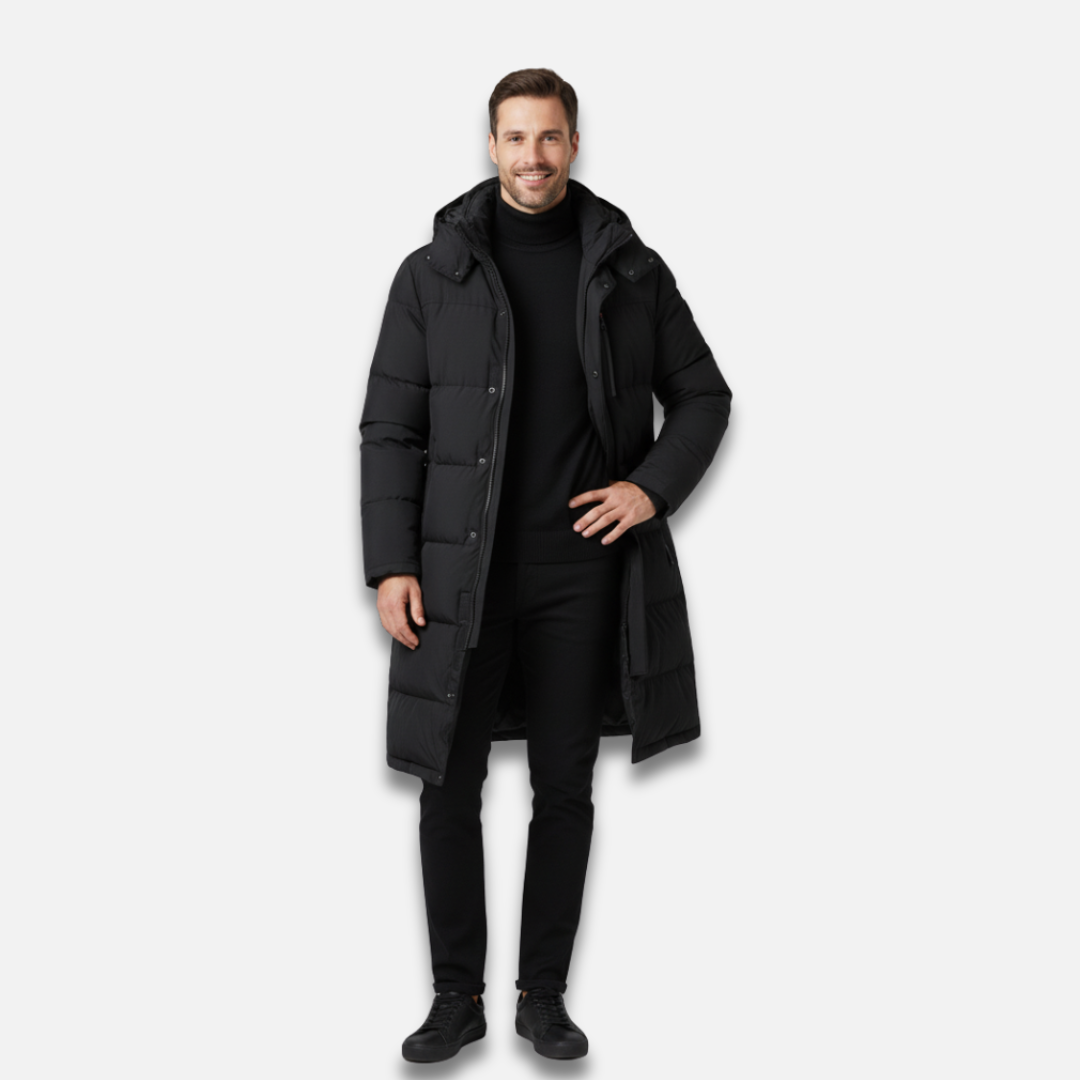 Men’s Long Winter Coat Laurel & Legacy