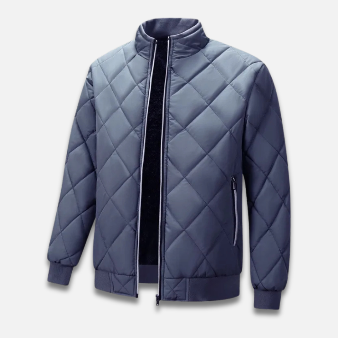 Men’s Quilted Zip-Up Jacket Laurel & Legacy