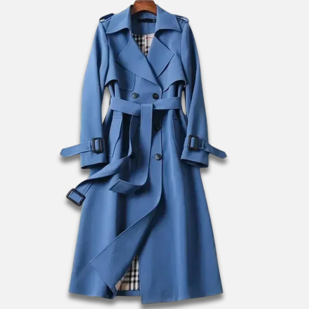 Women’s Long Belted Trench Coat Laurel & Legacy