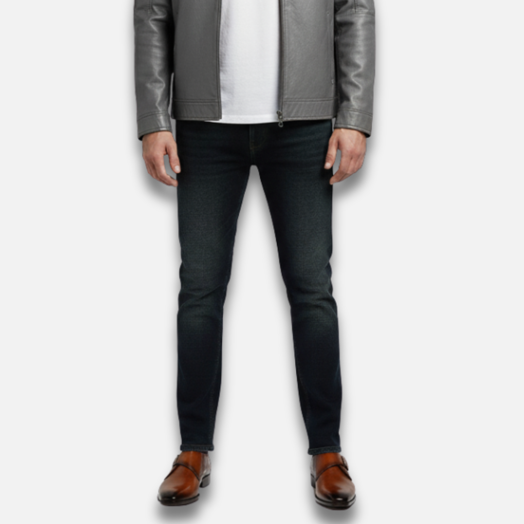 Men’s Square Toe Leather Monk Shoes Laurel & Legacy