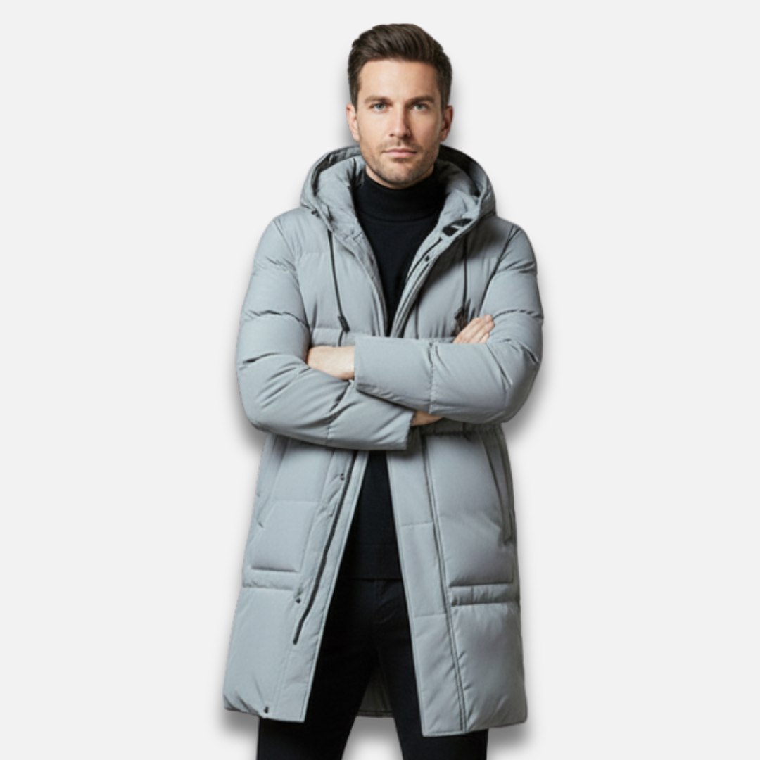 Men’s Hooded Puffer Jacket Laurel & Legacy