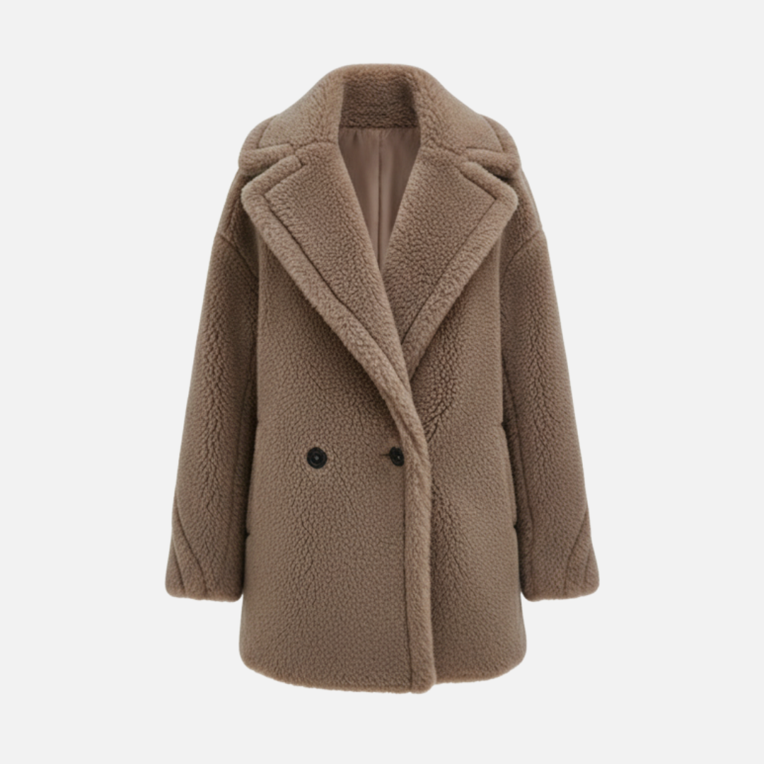 Women’s Lapel Modern Teddy Coat Laurel & Legacy