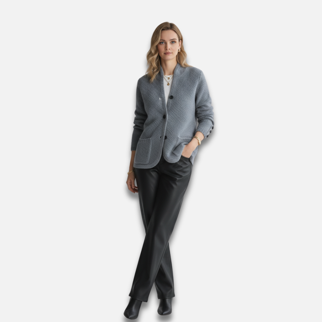 Women’s Cashmere Wool Button Cardigan Laurel & Legacy