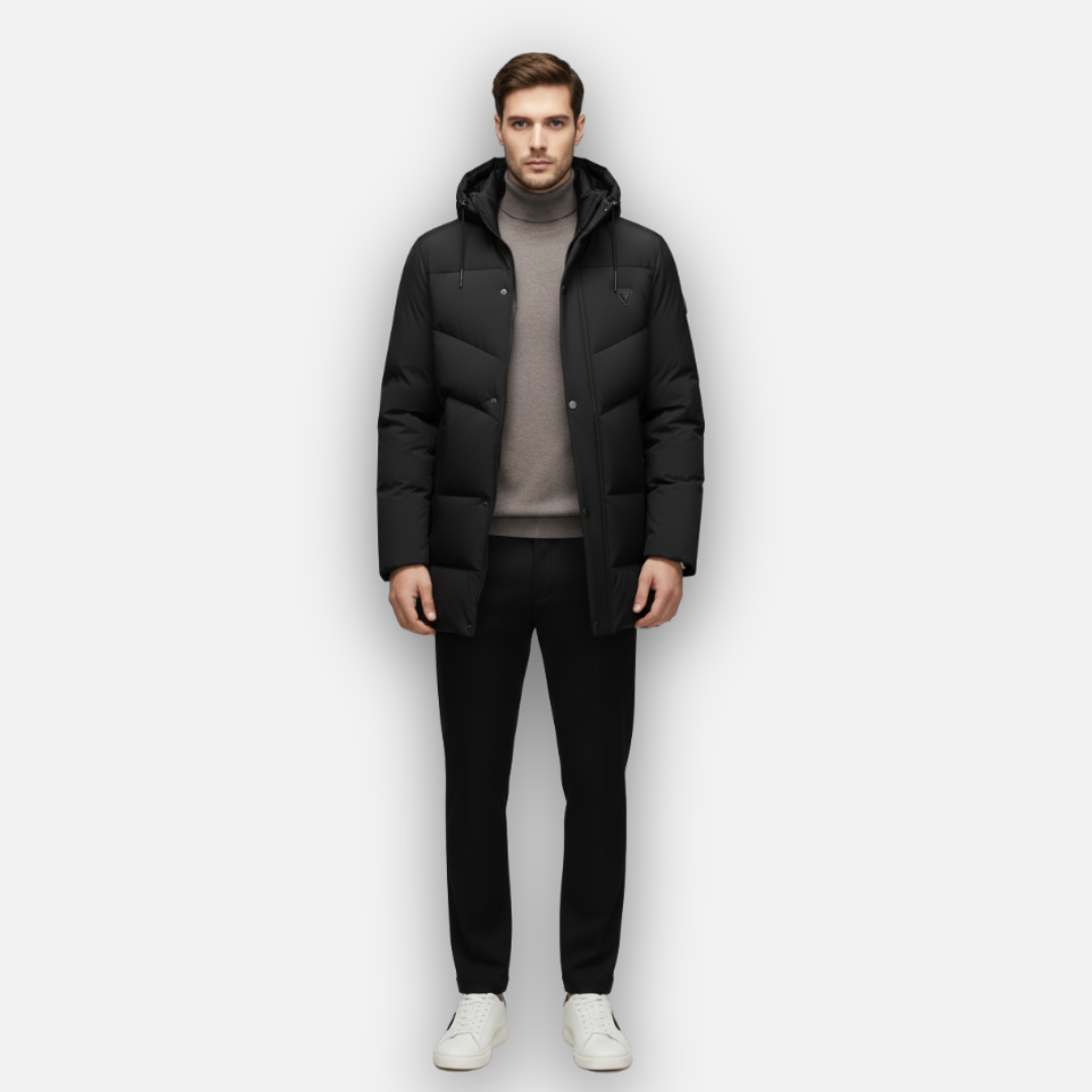 Men’s Hooded Padded Jacket Laurel & Legacy