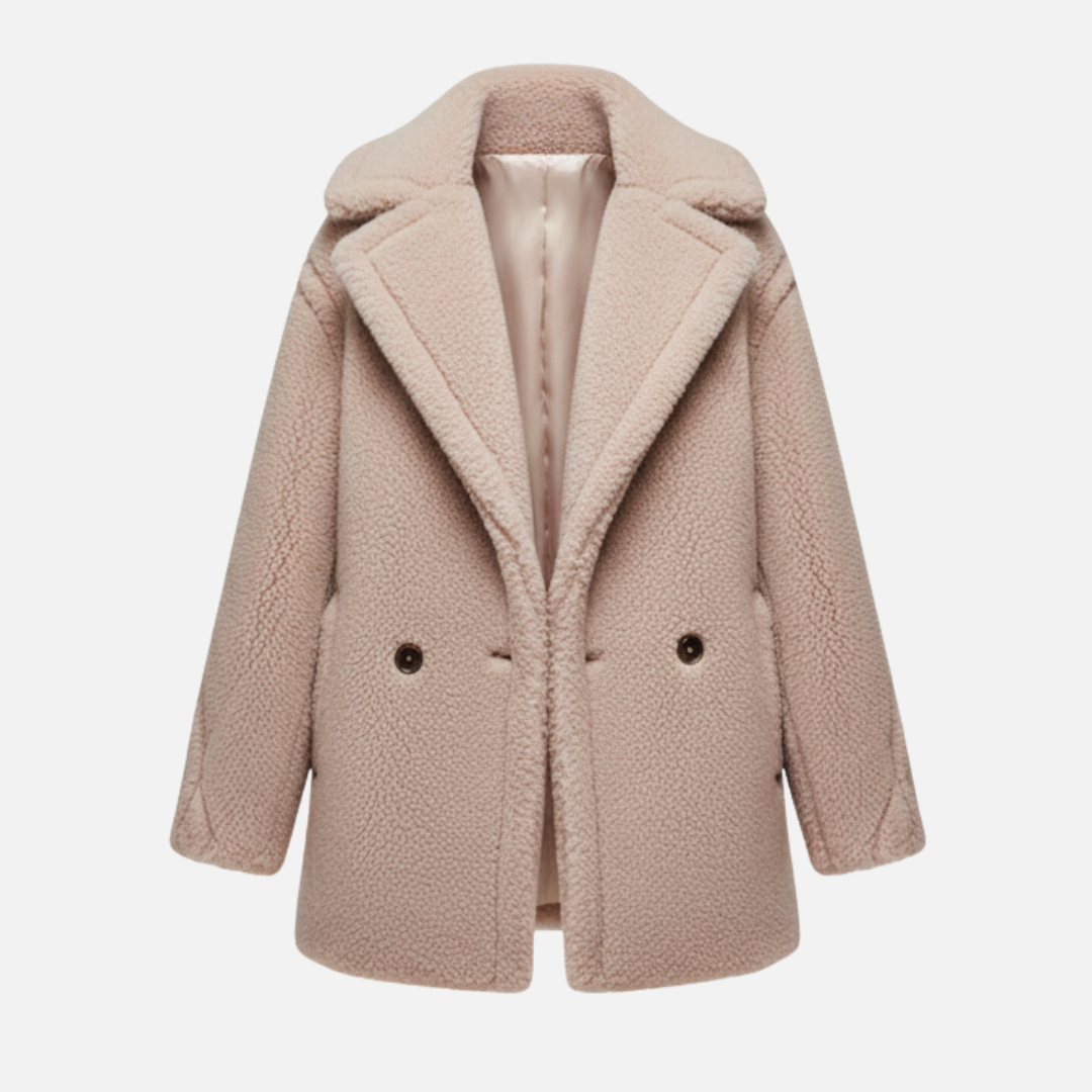 Women’s Lapel Modern Teddy Coat Laurel & Legacy