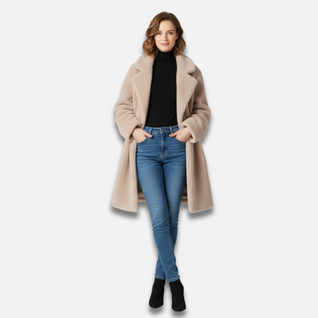 Women’s Granular Cashmere Coat Laurel & Legacy