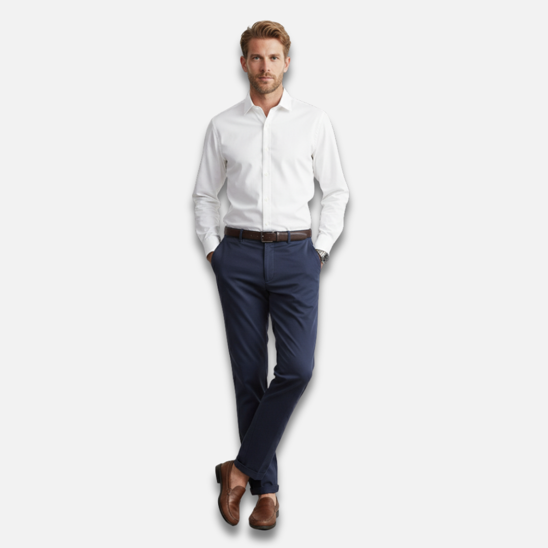 Men’s Chino Casual Trousers Laurel & Legacy