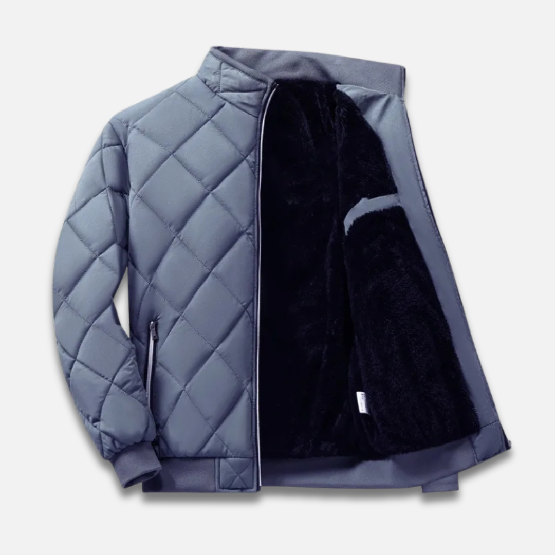 Men’s Quilted Zip-Up Jacket Laurel & Legacy