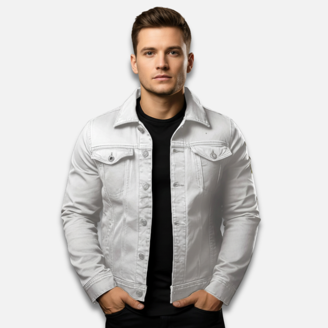 Men’s Button-Up Denim Jacket Laurel & Legacy