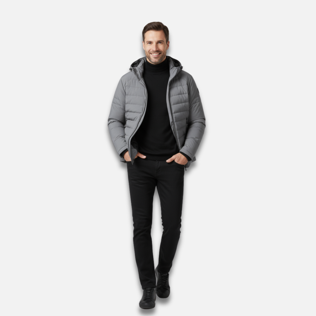 Men’s Hooded Down Jacket Laurel & Legacy