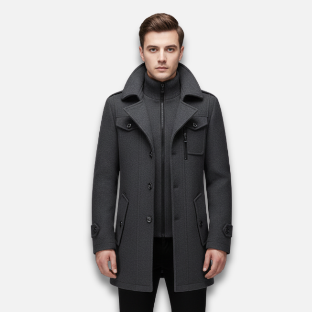 Men’s Wool Overcoat Laurel & Legacy