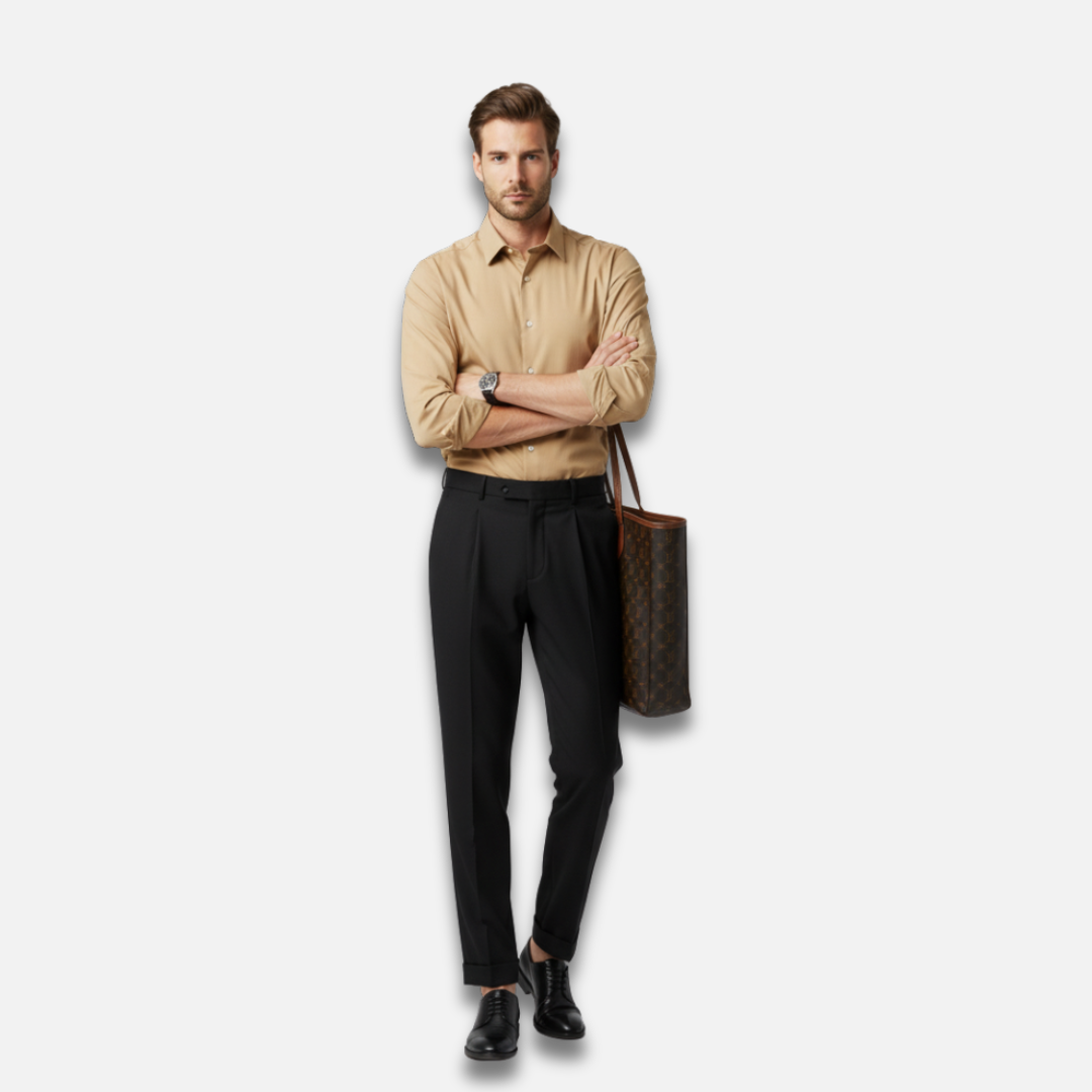 Men’s Slim Tailored Trousers Laurel & Legacy