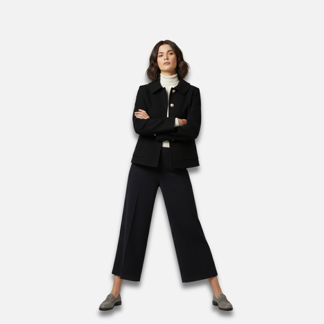 Women’s Lapel Button Jacket Laurel & Legacy