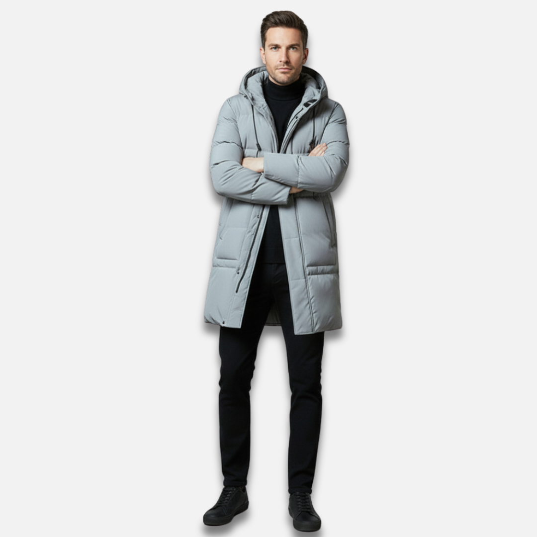 Men’s Hooded Puffer Jacket Laurel & Legacy