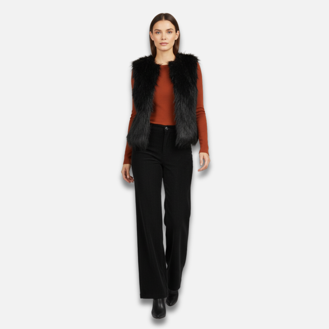 Women’s Wide Leg Velvet Trousers Laurel & Legacy