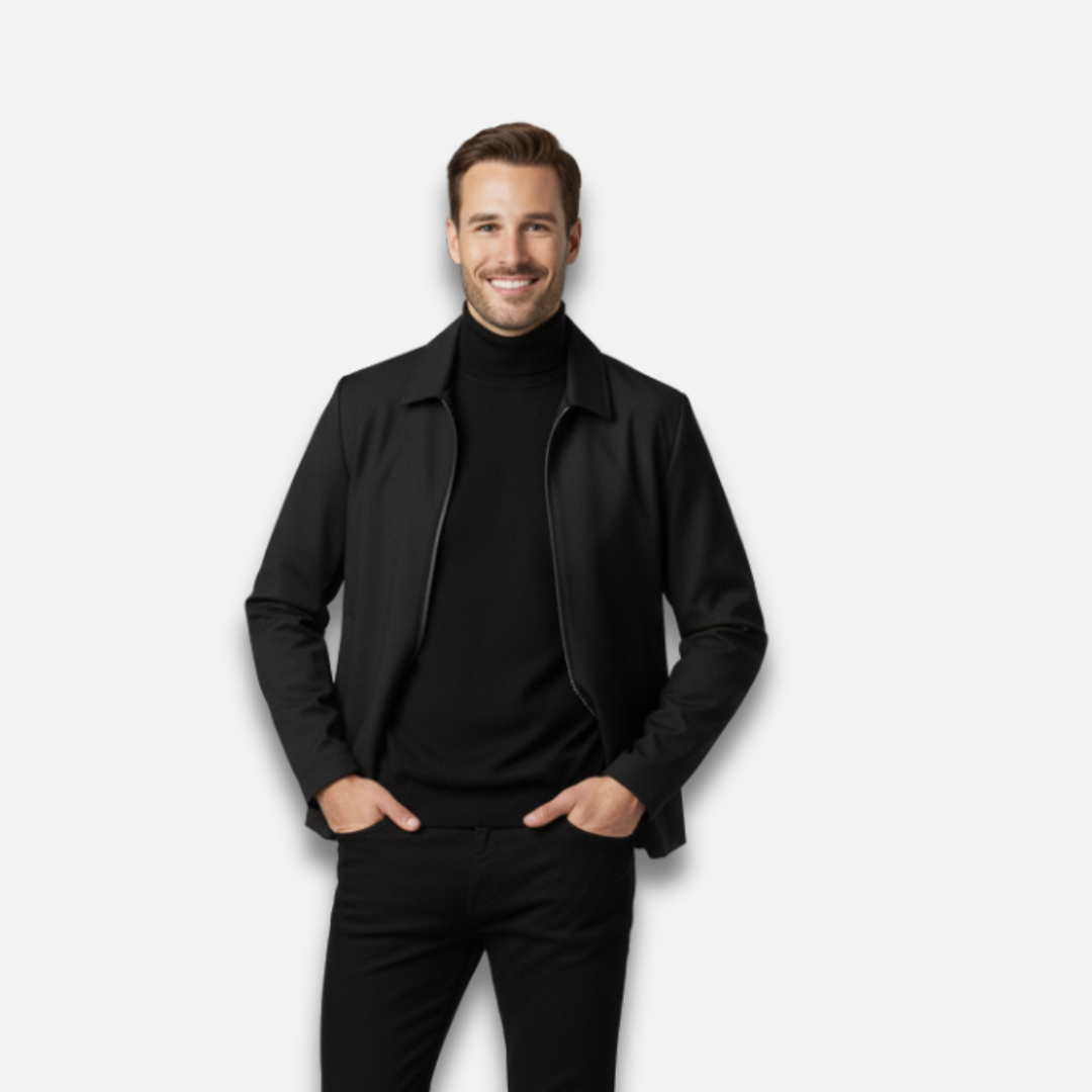 Men’s Business Solid Jacket Laurel & Legacy