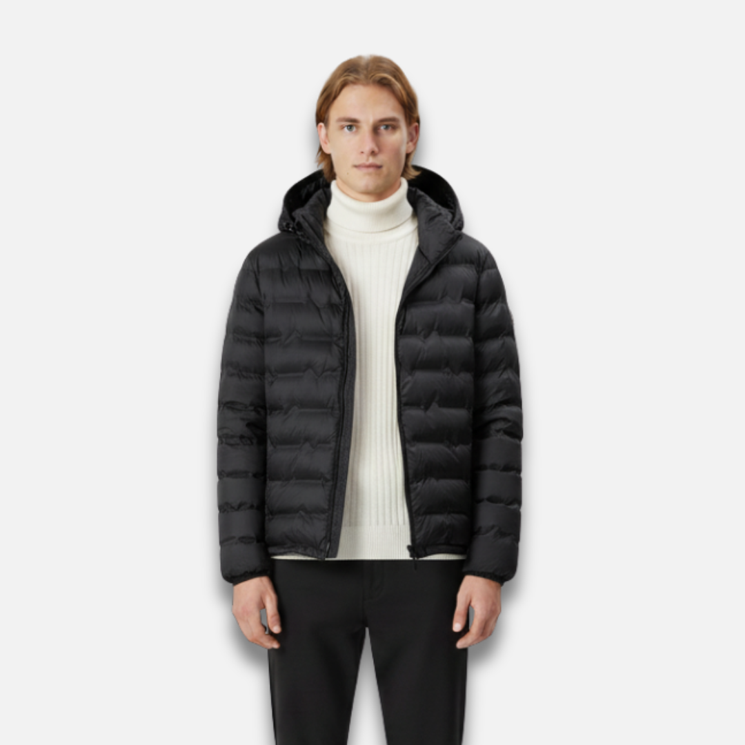 Men’s Lightweight Hooded Down Jacket Laurel & Legacy