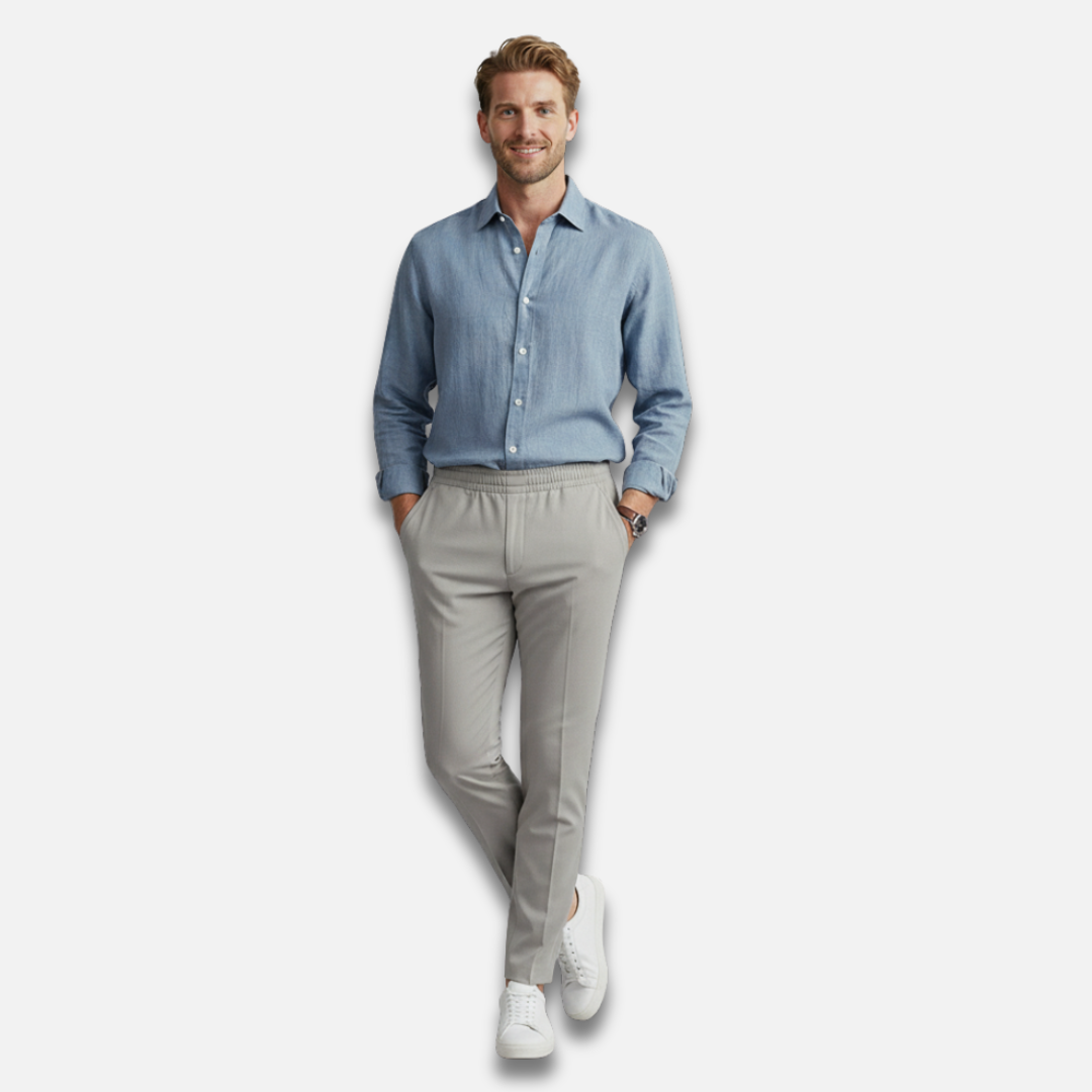 Men’s Relaxed Fit Jogger Trousers Laurel & Legacy