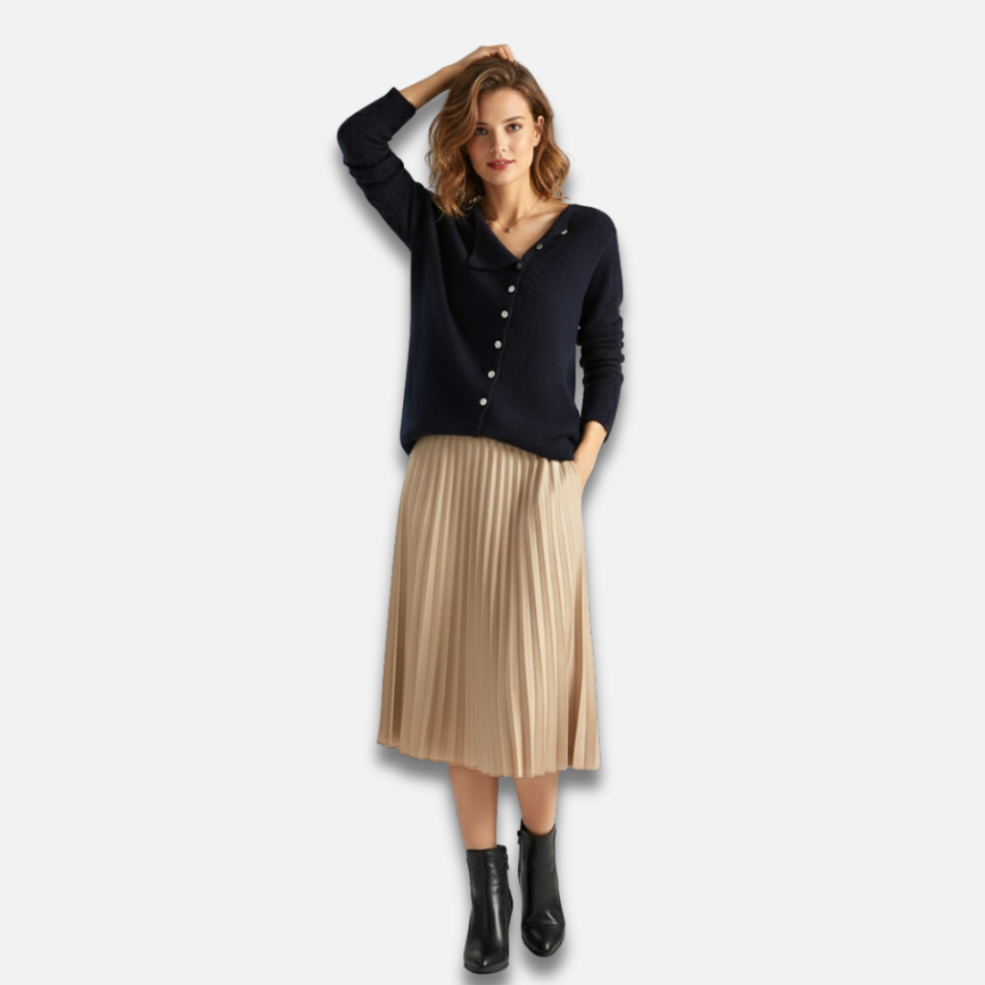 Women’s Pure Cashmere Cardigan Laurel & Legacy