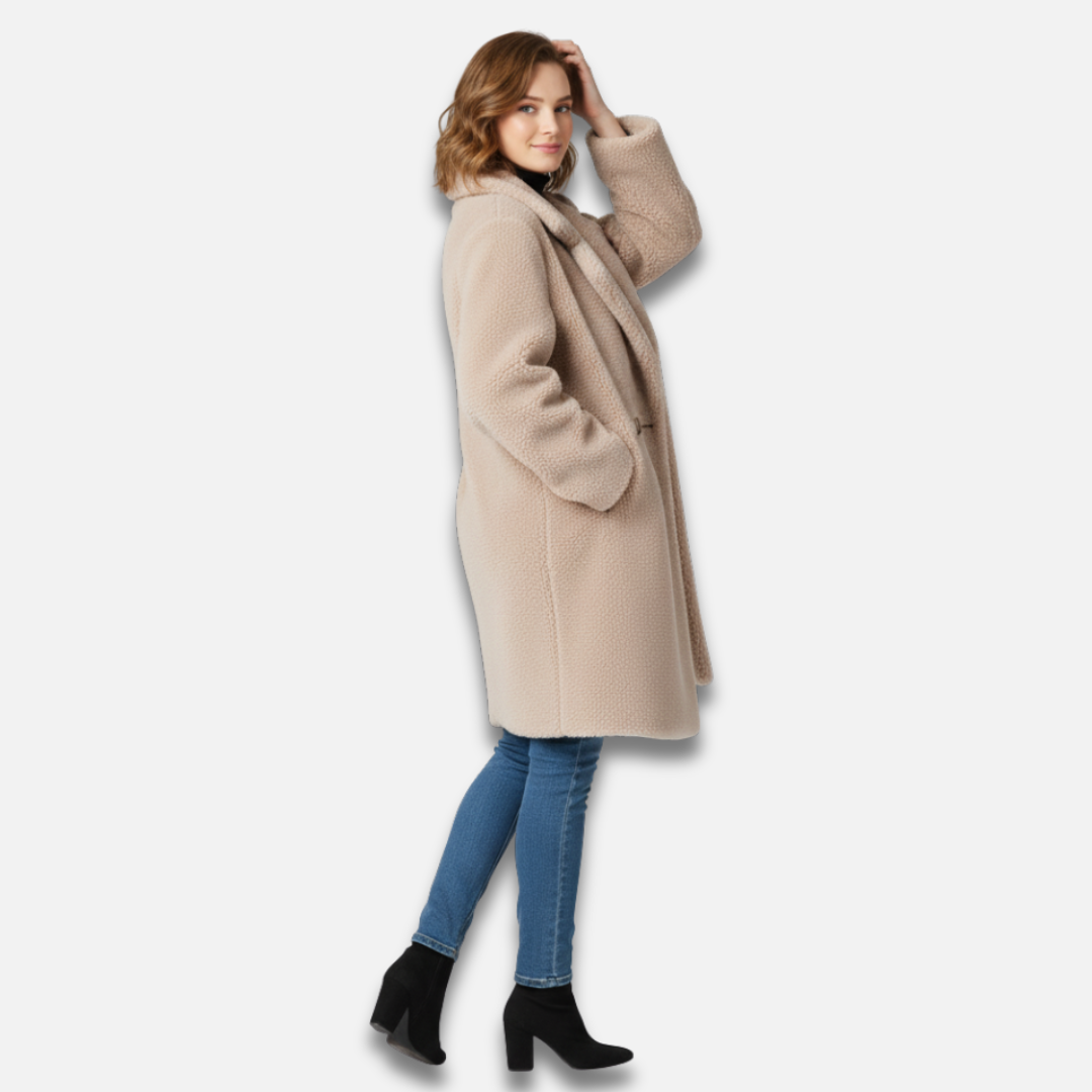 Women’s Granular Cashmere Coat Laurel & Legacy