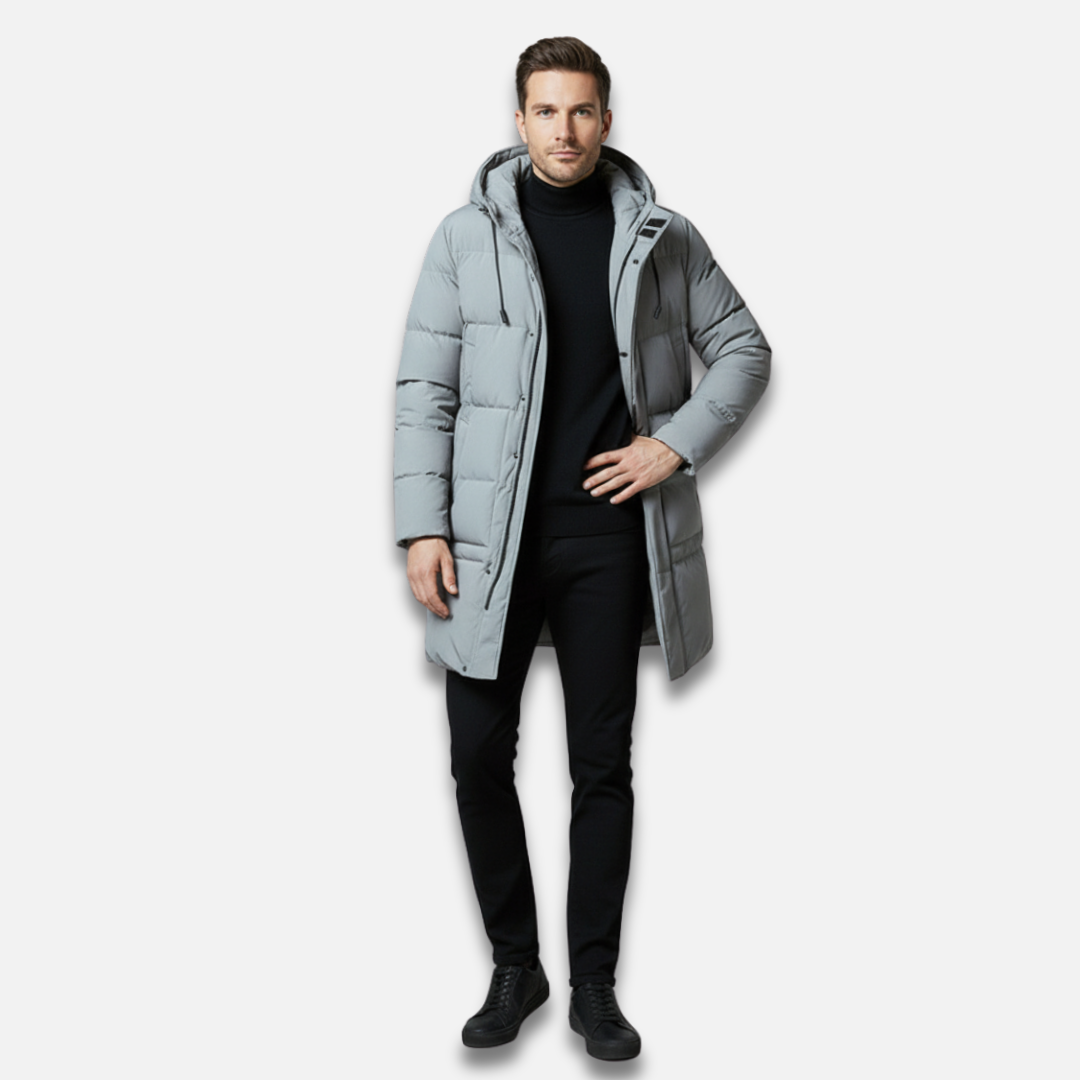Men’s Hooded Puffer Jacket Laurel & Legacy