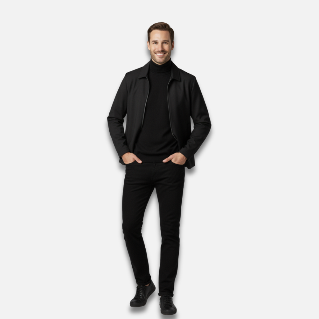 Men’s Business Solid Jacket Laurel & Legacy