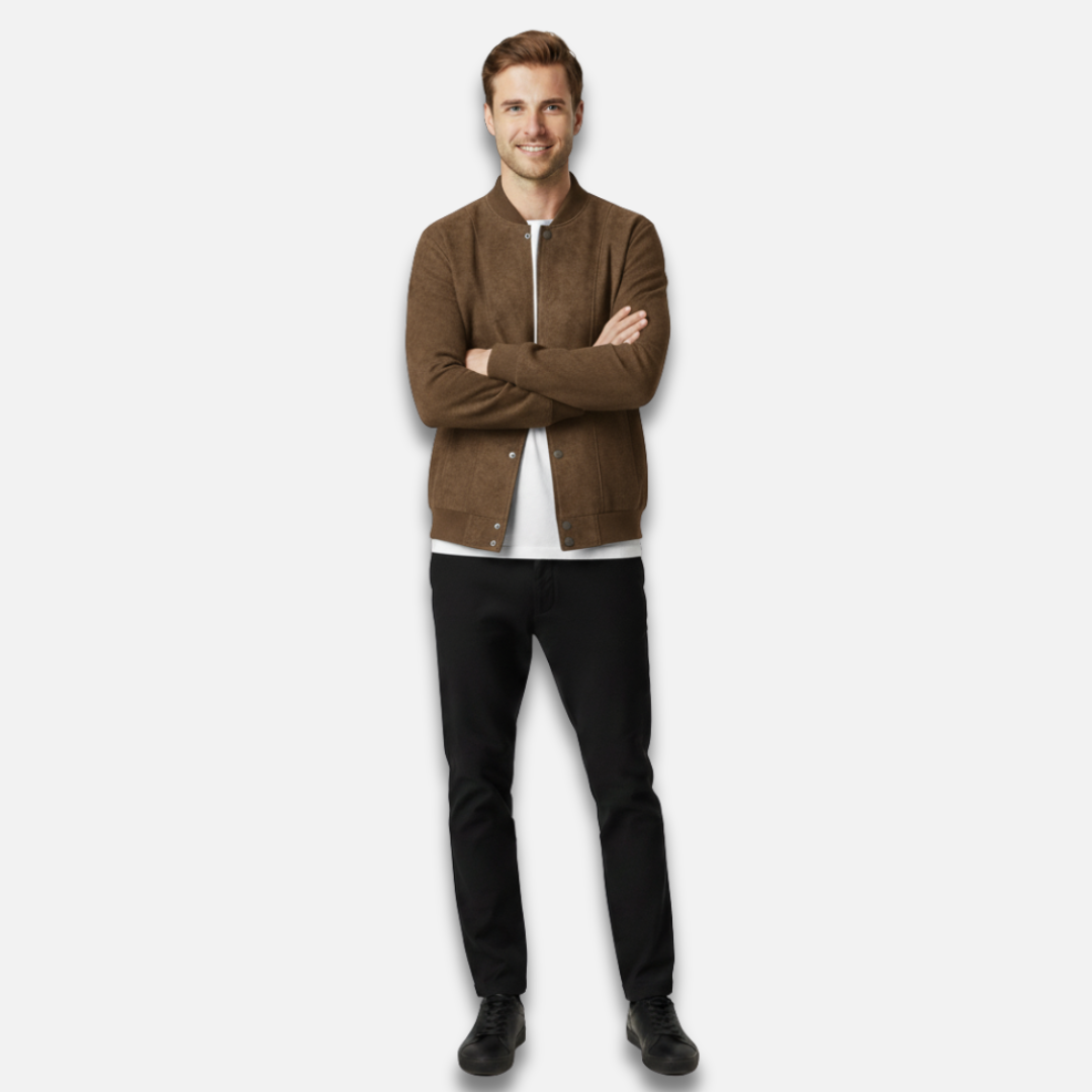 Men’s Classic Bomber Jacket Laurel & Legacy
