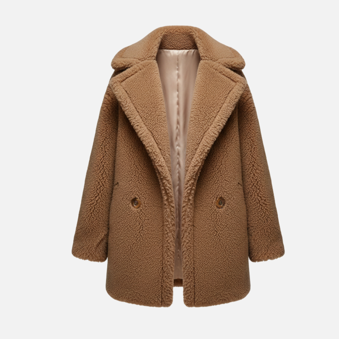 Women’s Lapel Modern Teddy Coat Laurel & Legacy
