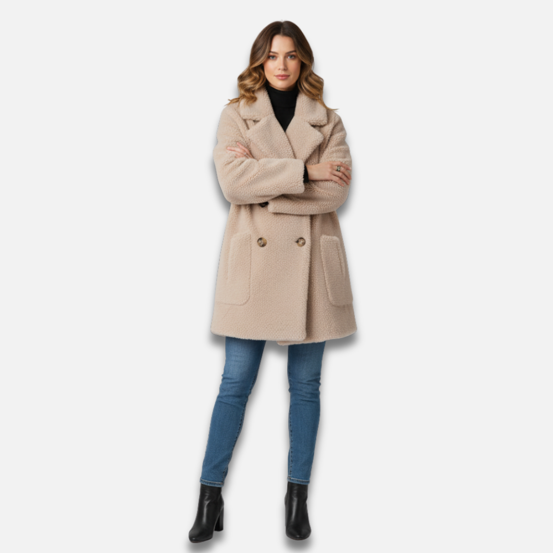 Women’s Granular Cashmere Coat Laurel & Legacy