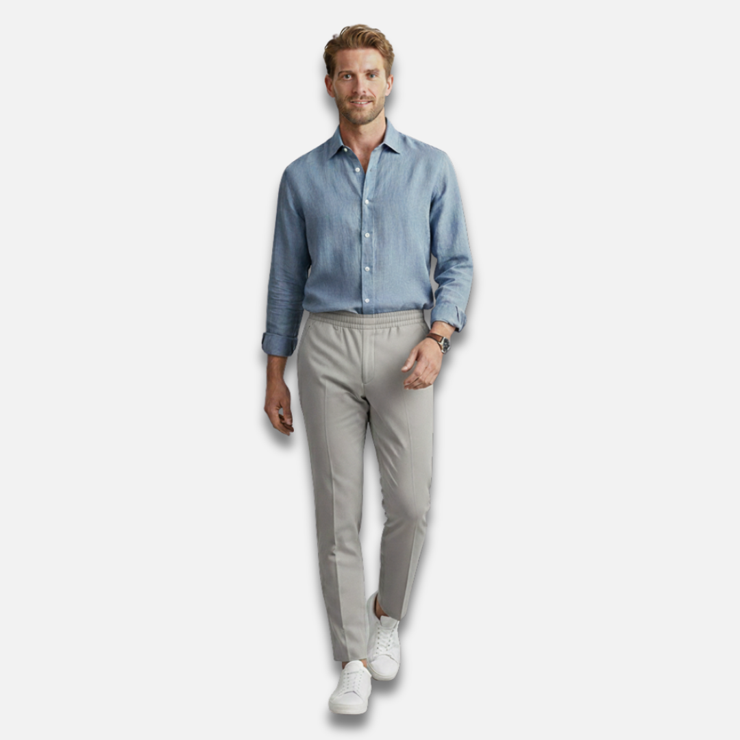 Men’s Relaxed Fit Jogger Trousers Laurel & Legacy