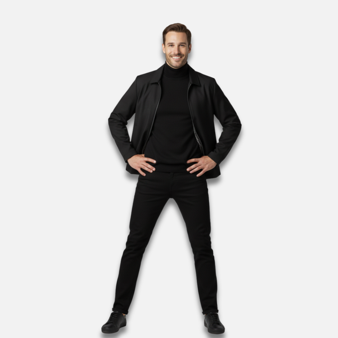 Men’s Business Solid Jacket Laurel & Legacy